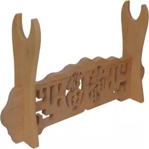 YCXYQ - 1겹 대나무 플루트 디스플레이 스탠드 악기 랙 샤오바우 검 사무라이 시트 난주