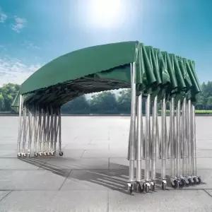 이동식 자바라 텐트 바람막이 방수 행사용 캐노피 주차장