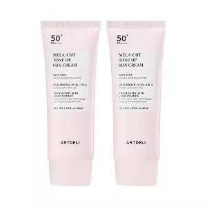 아트델리 멜라 컷 톤업 선크림 50ml x2 /기미고민 바로컷