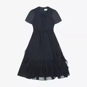 [베스띠벨리] 세이브존04 블랙 셔링 타이 원피스 BKOAF25520 (S46338872)