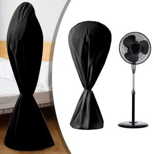 호환 전기 선풍기 방진 커버 방수 가정용 먼지 봉투 가방 보관망 검정색 바닥