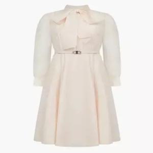 [LYNN] 셰폰스 타이 원피스 LCWOPQD010