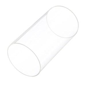 [미국배송] 리바워 6인치 투명 플라스틱 경질 파이프 ID 76MM X 80MM OD(3인치 3.125인치 OD) 아크릴 원형 폴리카보네이트 튜브 [배관 유압 수족관용]