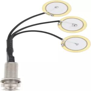 The Lord of the Tools 픽업 3개 트랜스듀서 핀 잭 그레이드 칼림바 및 썸 기타용 압전 접촉 마이크