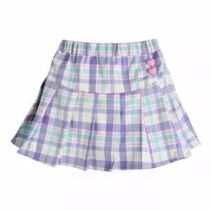 [컬리수] HC04 체크플리츠스커트 아동 키즈 초등 주니어 봄 산학기 주름 치마 여자 (S46342675)
