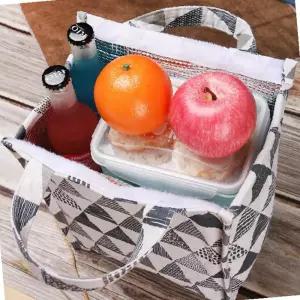 북유럽 패턴 보온보냉 런치백 쿨러백 도시락 가방 여행용 파우치