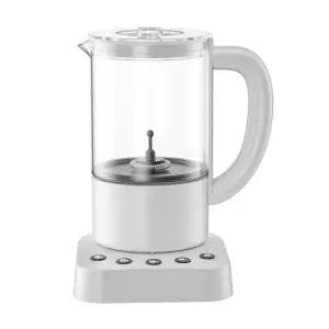 가정용 대용량 화이트 무선 휘기 거품기 우유 분리형