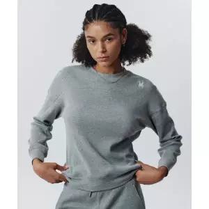 [스파이더]우먼스 와플 드롭숄더 스웨트셔츠 SPIFCNRL252WMGR 723502