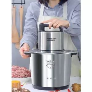 0리터 대형 6L 만두소 0L 분쇄 고기 믹서기 야채 마늘 믹서