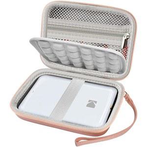 Kodak Step /Ivy 2용 캐논 / Ivy CLIQ+2 CLIQ 2 CLIQ+ 모바일 포토 미니 프린터와 호환되는 케이스, 종이, 충전기 및 액세서리용 인스턴트 카메라 보관 가방 (박스만 해당) - 로즈 골드