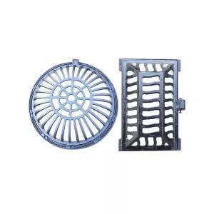 철제 빗물 하수구 맨홀 뚜껑 원형 사각 하수 블록