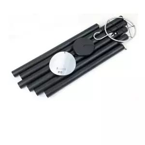 풍경 튜브 6개 심리적 바람종 안정 소리 정원