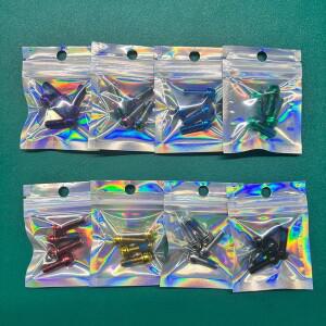 M6x18 자전거 컬러 스템 볼트 산/도로 육각형 헤드 시트 포스트 클램핑 브레이크 고정 악세사리 키트