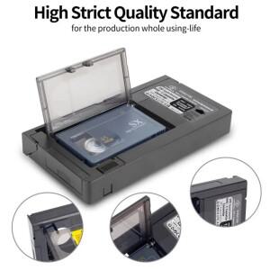 VHSVHSC 하프 비디오 컨버터 박스 JVC RCA 전동 VHS 카세트 어댑터 MiniDV/Hi8 도구용 호환 아님