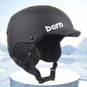 Bern 스키 헬멧 베이커 클래식 보호구 보드 남여 헬맷 BLUETWOTONE