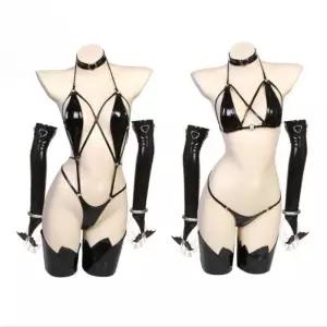 코스튬 섹시 악마 서큐버스 할로윈 비키니 코스프레 복장 할로윈드레스 여성 작은 여자 세트