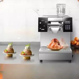 팥빙수 제조기 제빙기 업소용 기계 상업용 빙수 가정용 그레이 얼음 빙수기 눈꽃빙수 눈꽃