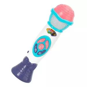 AI 녹음 음성변조 에코 빛나는 아기 마이크장난감 뮤지컬 여아 EQ 감각발달완구 유아