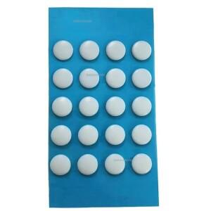 20Pc 6mm 직경 작은 점 범용 호환 마우스 스케이트 DIY 글라이드 피트 얼음 제어 속도 버전 고무 용