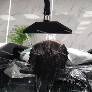 탄산수 폭포 순환 이동식 헤드 스파 워터 페콕 기능이 있는 살롱 샴푸