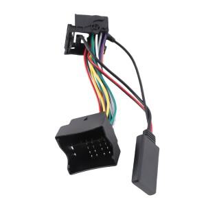 59.1인치 블루투스 5.0 AUX 케이블 오디오 어댑터마이크 포함 E60 E63 E64 E65 E66 E87 차량용 호환 모듈에