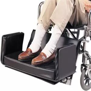 스킬 케어 사이드 킥 패드 폭 18인치 휠체어 발판 익스텐더용 폼 비닐 패널 발 미끄러짐 방지 703455