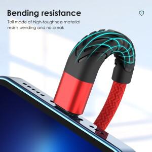 3A 고속 충전 USB 케이블 iPhone 호환   11 12 13 14 Pro Max Xs X 5 SE 6 S 7 8 Plus IPad 호환 Origin 3m