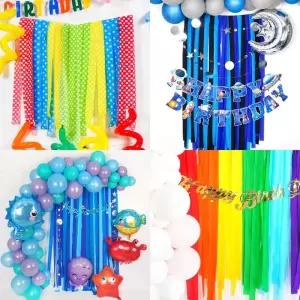 파티스트리머세트 파티 장식 가랜드 플래그 천정데코 여행가랜드 캠핑 파티가렌드