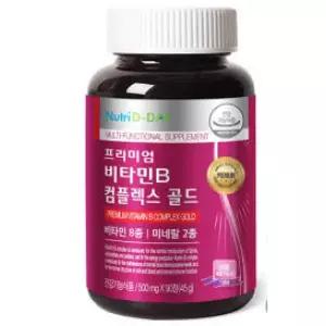 뉴트리디데이 프리미엄 비타민B 컴플렉스 골드 3개월분 1병