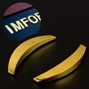 차량꾸미기 입체 문자 특수문자 괄호 ( ) 금색 이니셜 스카시 ecp3+6nqM