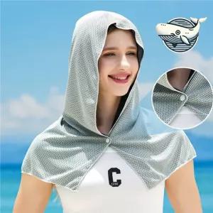후드형 쿨타올 등산 조깅 헬스 스포츠 수건 GEC5+7TOi