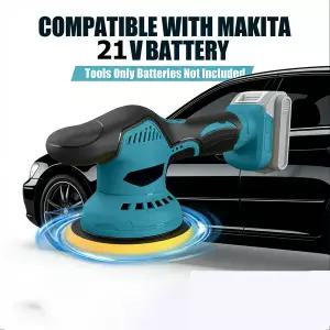 무선광택기 자동차 폴리셔 왁싱기 광택기 버퍼 키트 21V 배터리배터리 미포함 6인치 무선 자동 왁싱 2800-5