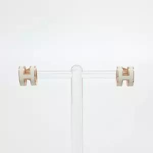 [구구스]중고명품 에르메스 미니 Pop H 로고 귀걸이 (NO 10330495)