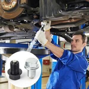 폭스바겐 혼다 기아용 확장형 자석 오일 드레인 스크류 가스켓 M14 자동차 엔진 팬 플러그 교체 부품