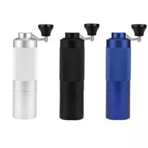 핸드 커피 그라인더 휴대용 캠핑용 원두 수동 커피 그라인더 분쇄 코니컬 홈카페 기계 조절