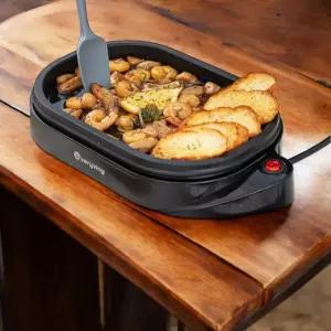 에브리빙 미니 전기그릴 혼밥 자취 1인 가전 소형전기팬