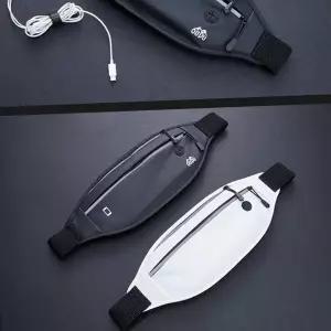 스포츠 힙색 경량 반사 이어폰 러닝 힙색 운동 아웃도어 마라톤 홀가방 벨트 등산 방수 가방