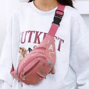 커플 데일리 외출 힙색 여성 여행 남여공용 활용도 좋은 20I WDFA0AD 민트