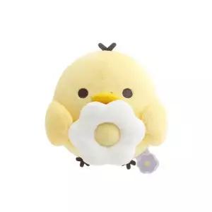 리락쿠마 인형_플라워(키이로이토리)(881296) W11xH10xD9cm