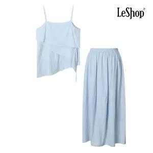 [롯데백화점]르샵 티어드 바스락 슬리브리스 투피스 BQ2ST002A