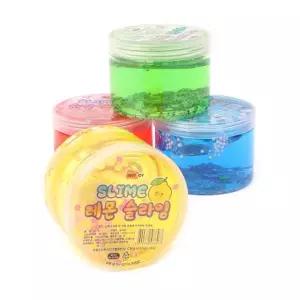 수박 키위 포도 레몬 슬라임 1타 8개입/감각/발달/완구/캐릭터/인형/촉감/놀이/공작/DIY/주물럭/ASMR/세트