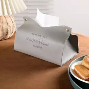 가죽 호텔감성 고급 티슈케이스 모던휴지케이스 휴지 각 커버 곽 선물 용 집들이 아내 라탄 빈티지