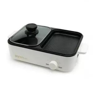 도무스 전기 그릴 미니 전기 냄비 고기 불판 쿠커 2구/집들이/선물/그릴팬/후라이팬/프라이팬/멀티/가정용