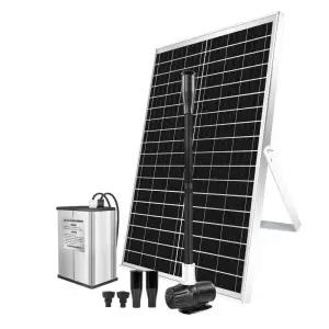 태양광 분수 연못 펌프 폭포 분수대 고정 야외 태양열 조경