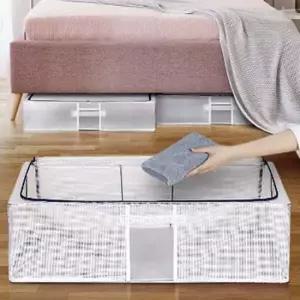 이불정리함 옷 이불 특대형 리빙박스 보관함 침대밑 정리 옷보관함