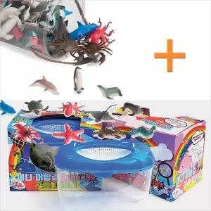 나래 바다생물60마리와 관찰어항-색상랜덤 cvb1+3xhK