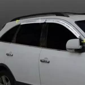 [CAR] 베라크루즈 썬바이저 크롬 선바이저 창문 빗물받이 베라크루즈썬