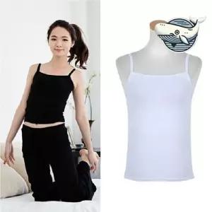 부드러운 실켓 면 기본 끈 나시 여름 필수 dMg3+9wZH