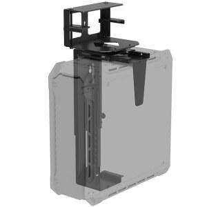 [미국배송] SUPTEK 클램프 온 데스크 또는 레그 PC 마운트 높이 및 너비 조절 가능 CPU 언더 테이블 빔 마운트 브래킷 컴퓨터 타워 벽 카운터 홀더 아래