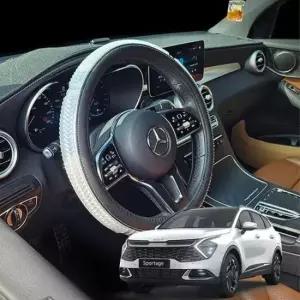 [CAR] 실리콘 스포티지NQ5 핸들커버 4D 입체 자동차핸들 엠